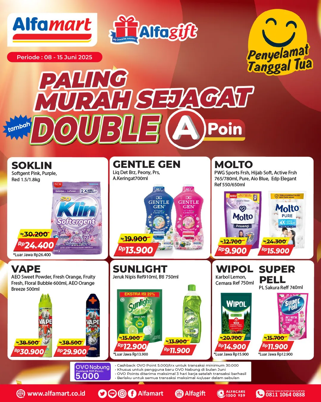 Promo Alfamart Paling Murah Sejagat Periode 8-15 Juni 2025