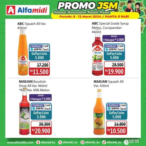 Promo JSM Alfamidi Hanya 5 Hari Periode 8-12 Maret 2024