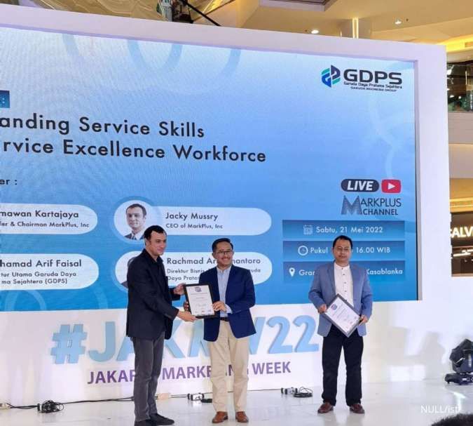 Tingkatkan Kualitas Tenaga Kerja, GDPS dan Markplus Indonesia Jalin Kerjasama 