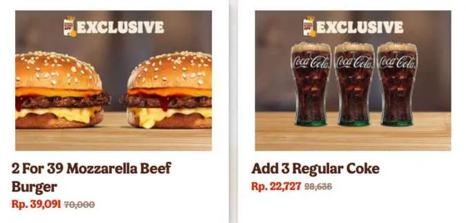 Promo Burger King: BK App Exclusive