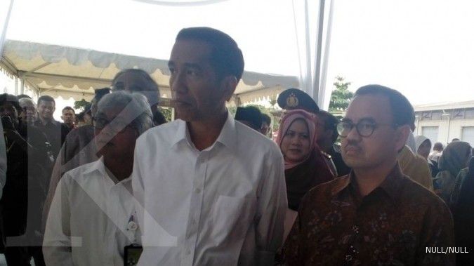 Jokowi resmikan operasional terminal LNG Arun