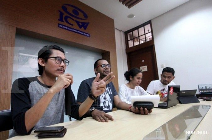 ICW: 755 kasus korupsi mangkrak di Semester I 
