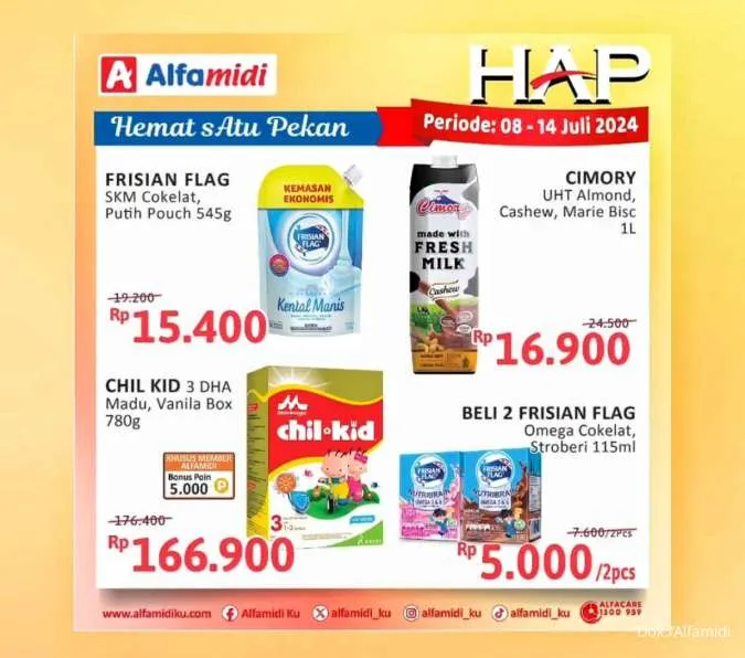 Promo Alfamidi Hemat Satu Pekan Periode 8-14 Juli 2024