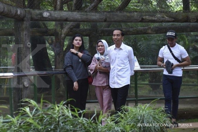 Presiden Jokowi bikin kesal pengunjung Ragunan