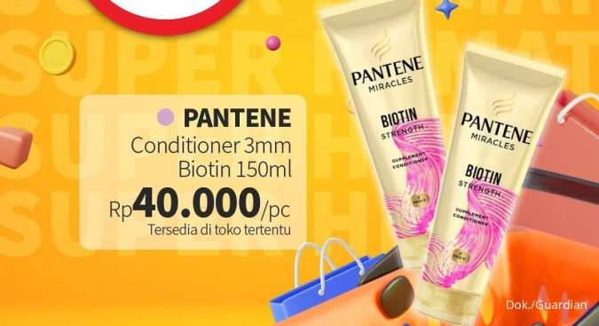 Promo Guardian Super Hemat sampai 25 Desember, Tambah Rp 1.000 Dapat 2 Conditioner