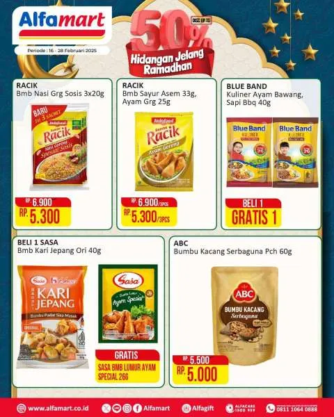 Promo Alfamart Jelang Ramadan Periode 16-28 Februari 2025