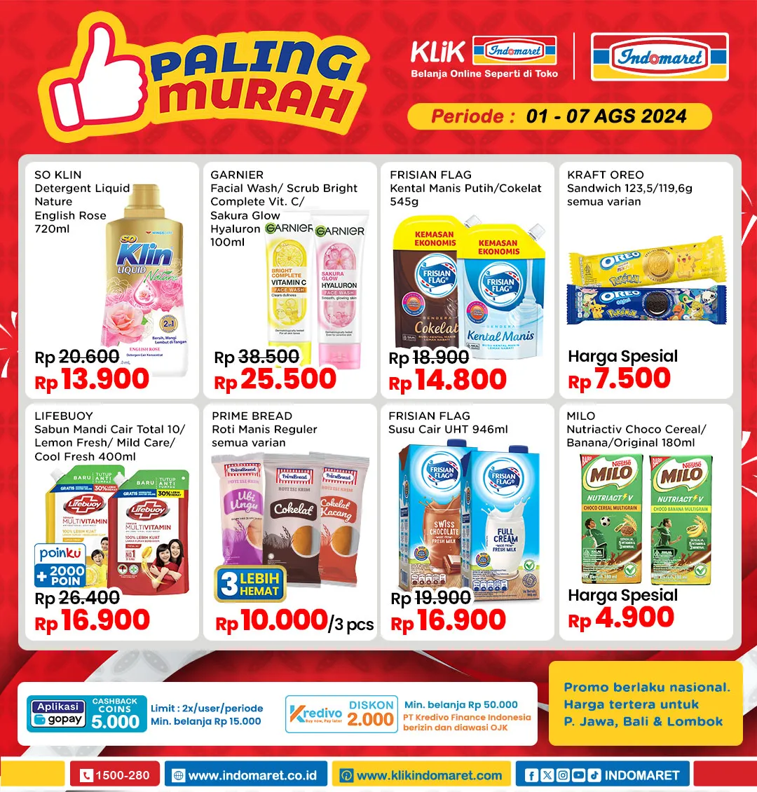 Promo JSM Indomaret Periode 2-4 Agustus 2024