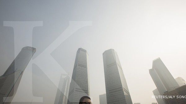 Udara Shanghai kembali diselimuti polusi berbahaya
