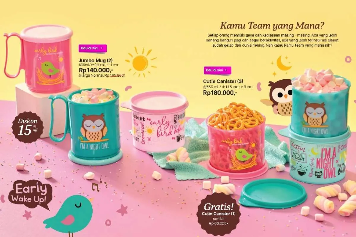 Katalog promo Tupperware Juni 2021, belanja hemat khusus produk untuk anak-anak