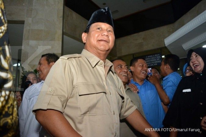 Prabowo: Gerindra yang memimpin, kita bangun tim bola yang terhebat