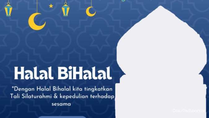 55 Twibbon Halal Bihalal 2023 dalam Rangka Hari Raya Idul Fitri 1444 H