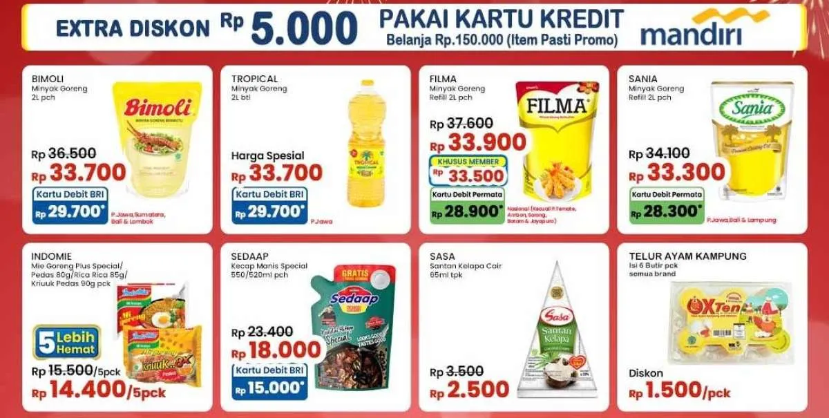 Promo JSM Indomaret 12-14 Januari 2024, Promo Minyak Goreng & Beli 2 Gratis 1