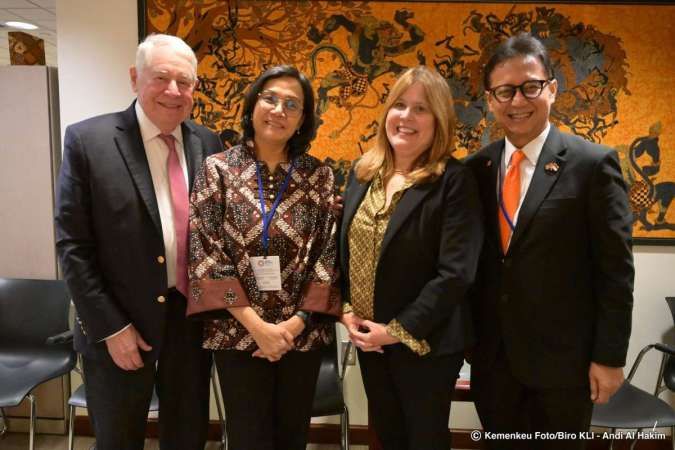 Sri Mulyani Temui Pimpinan Freeport, Soroti Dampak Tarif Perdagangan Global
