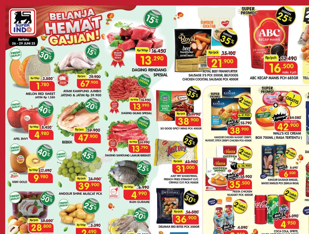 Katalog Promo JSM Superindo Diskon hingga 50% Periode 27-29 Juni 2025