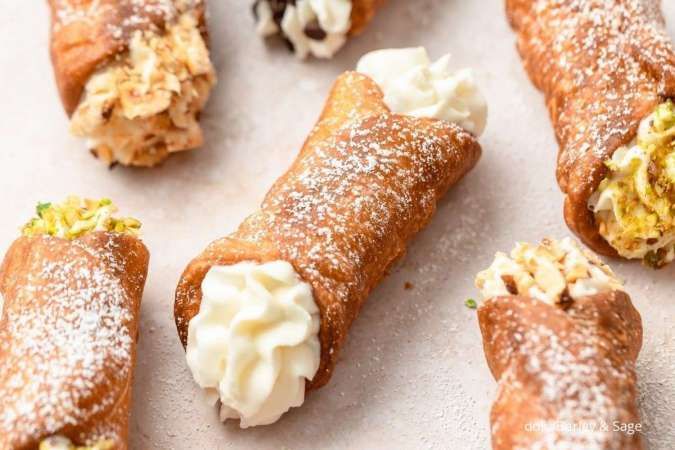 Resep Cannoli Tiramisu, Pastri Manis Berbentuk Tabung Ala Sisilia Italia