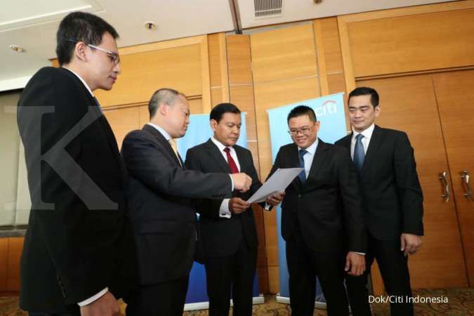 Sepanjang kuartal III-2019, kredit Citibank Indonesia melambat
