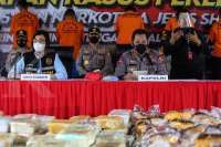 Kemenkeu, Polri, dan BNN ungkap penyelundupan 2,5 ton narkoba jaringan Timur Tengah