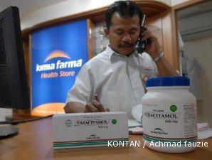 Kimia Farma bagi dividen tunai Rp 18,752 miliar pada 14 Februari 2011