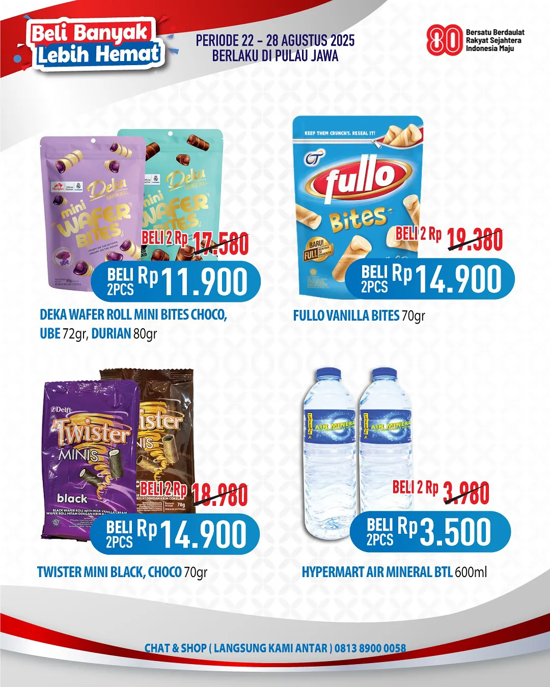 Promo Hypermart Beli Banyak Lebih Hemat Periode 22-28 Agustus 2025