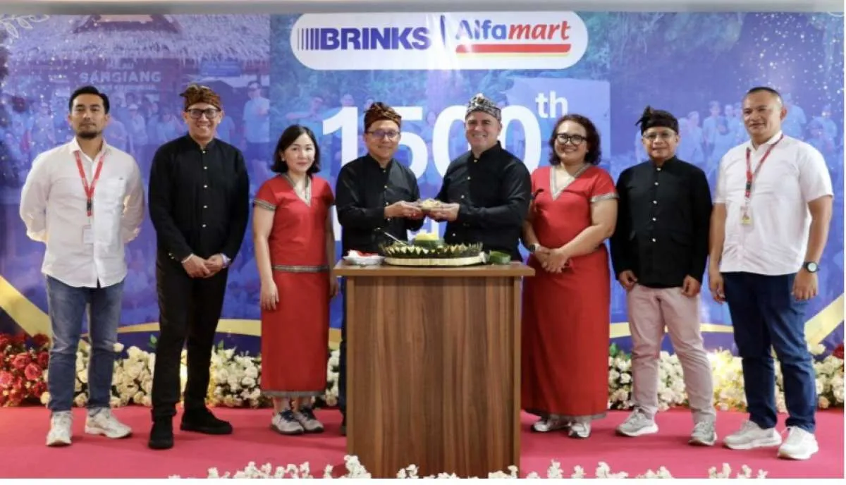 Perkuat Pengelolaan Kas, Brink’s Indonesia dan Alfamart Capai 1.500 Unit DRS Machine