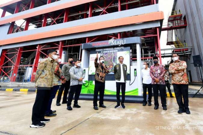 Jokowi Resmikan Pabrik Biodiesel Milik PT Jhonlin Agro Raya di Kalimantan Selatan