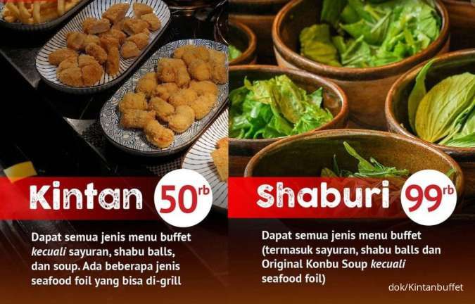Ini Cara Dapatkan Harga Promo All You Can Eat Buffet Kintan dan Shaburi 