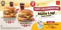 Promo McD Paket Cheeseburger Spesial Mulai Rp 24.000-an, Cuma 18 September 2025