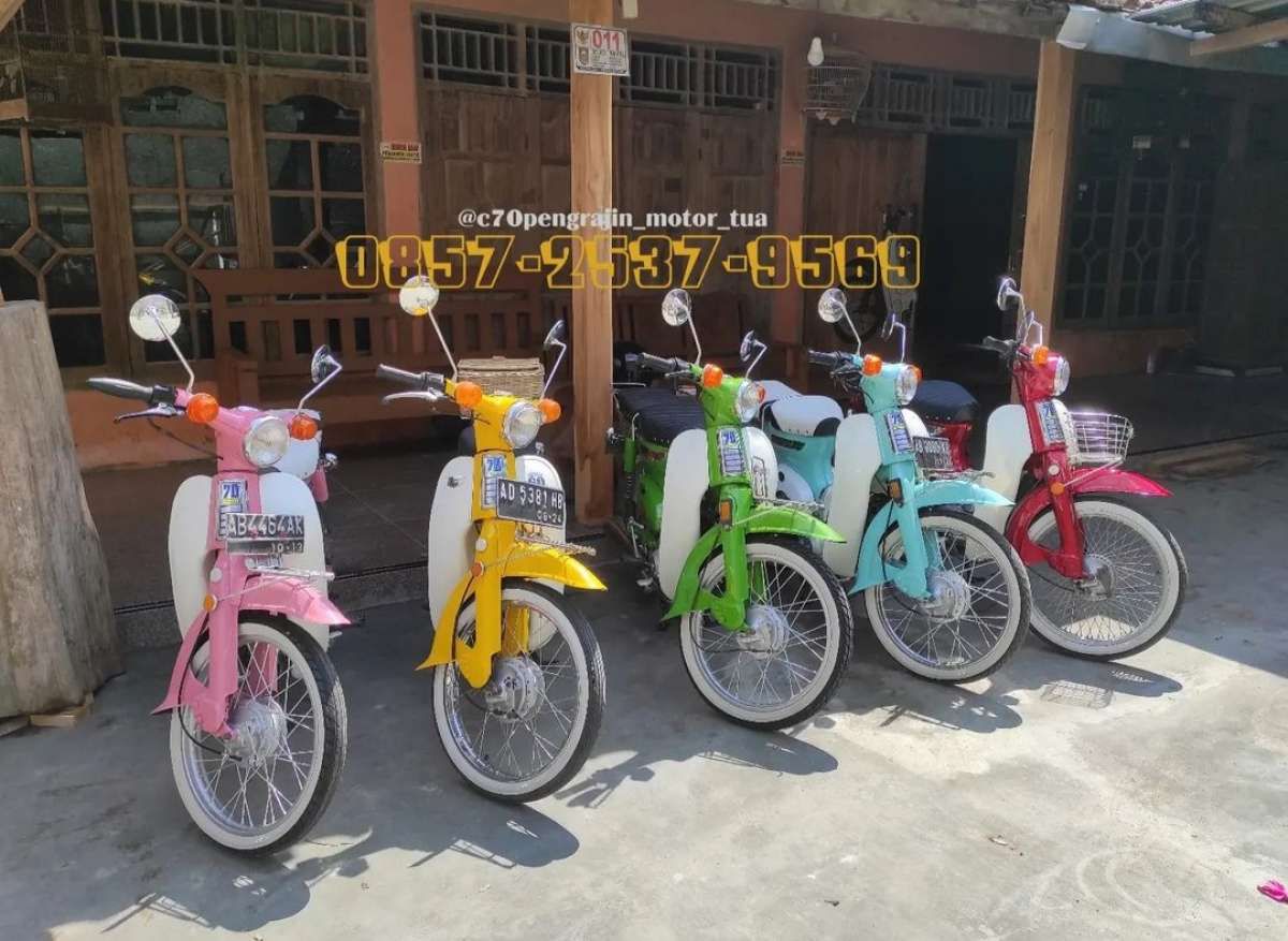 Cuan Menarik dari Restorasi dan Jualan Motor Klasik 