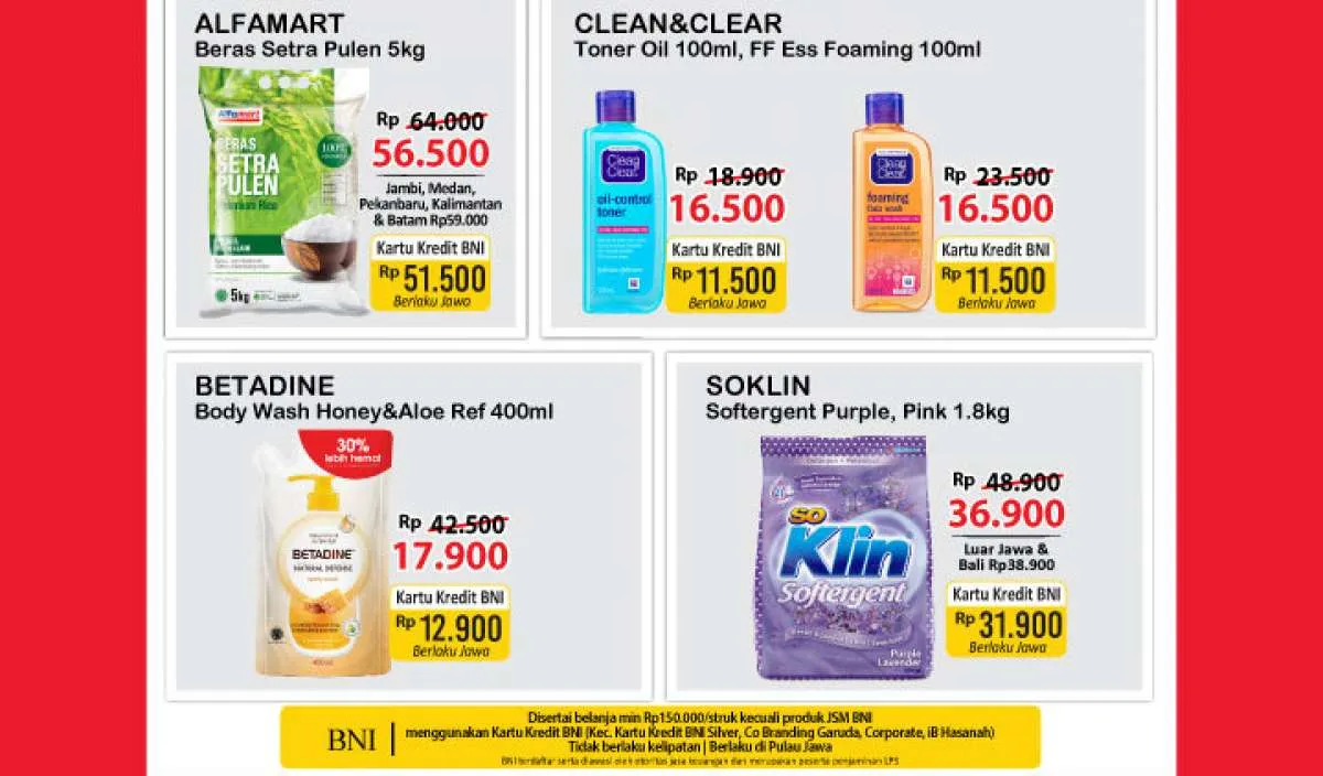 Promo JSM Alfamart Murah Banget Berlaku hingga 13 Februari 2022, Cek di Sini!