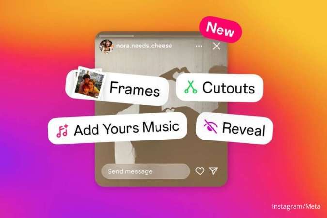 Cara Membuat Stiker di Instagram Pakai Foto Sendiri, Gunakan Fitur Ini