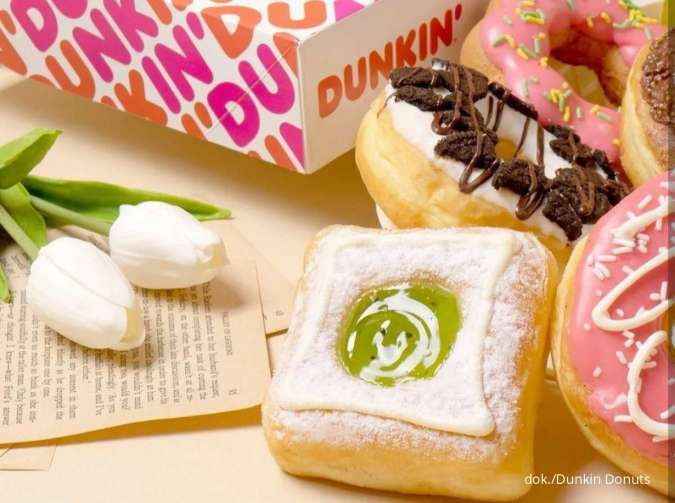 Promo Dunkin (9/5), Paket Happy Monday Beli 7 Gratis 5 Donuts via DD Card 2022