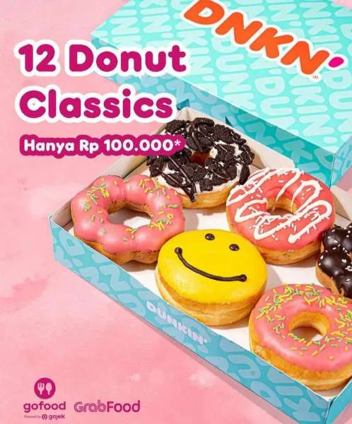 Promo Dunkin Weekend 3-5 Februari 2023 Paket 12 Donut