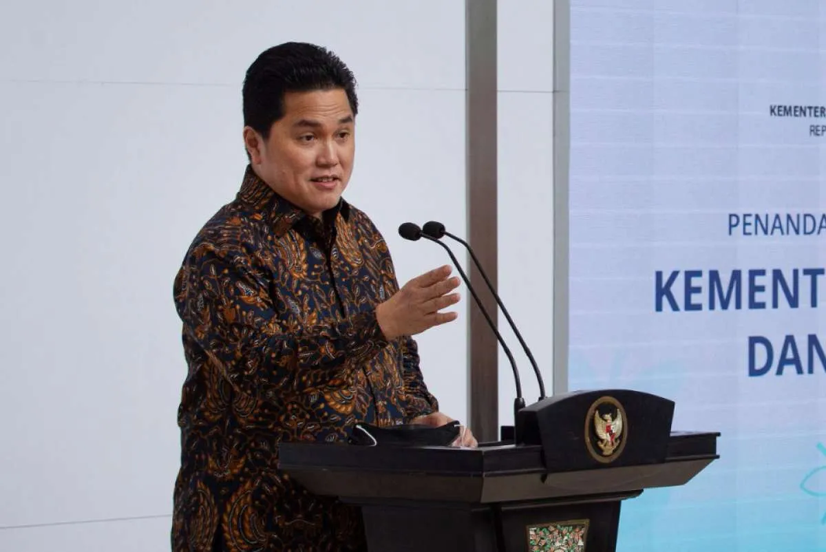 Permudah salurkan bansos, Erick Thohir bakal gabungkan data PLN dan Telkom