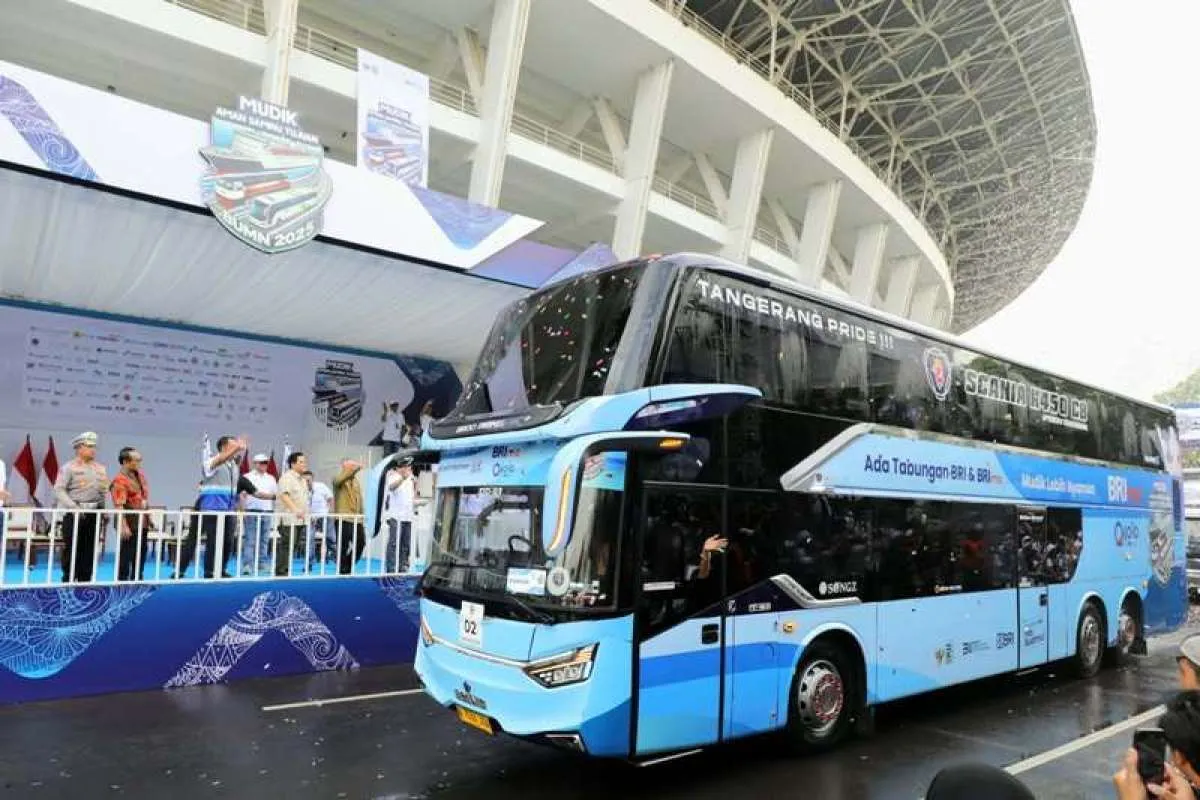 BRI Group Antar Ribuan Pemudik Pulang Kampung Gratis di Mudik Bersama BUMN 2025