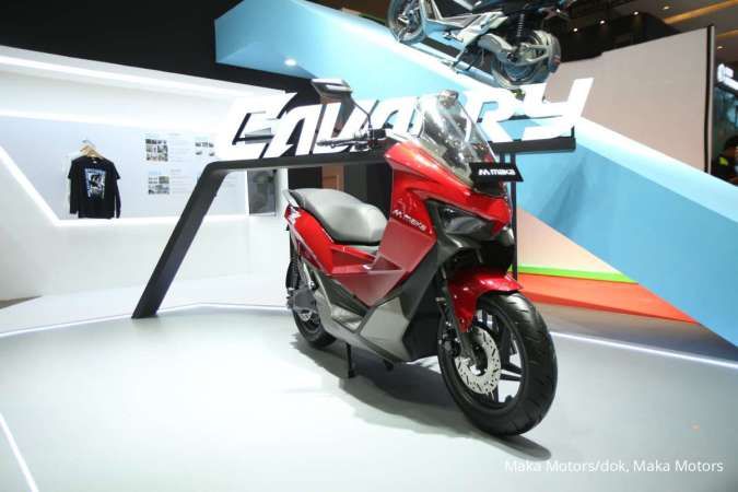 Ikut Ajang IIMS 2025, Maka Motors Kenalkan Motor Listrik Maka Cavalry