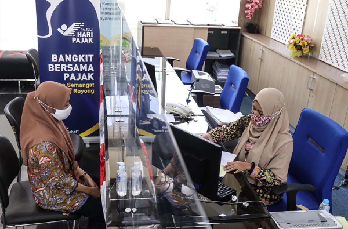 Penerimaan pajak hanya bisa berharap dari pulihnya aktivitas ekonomi