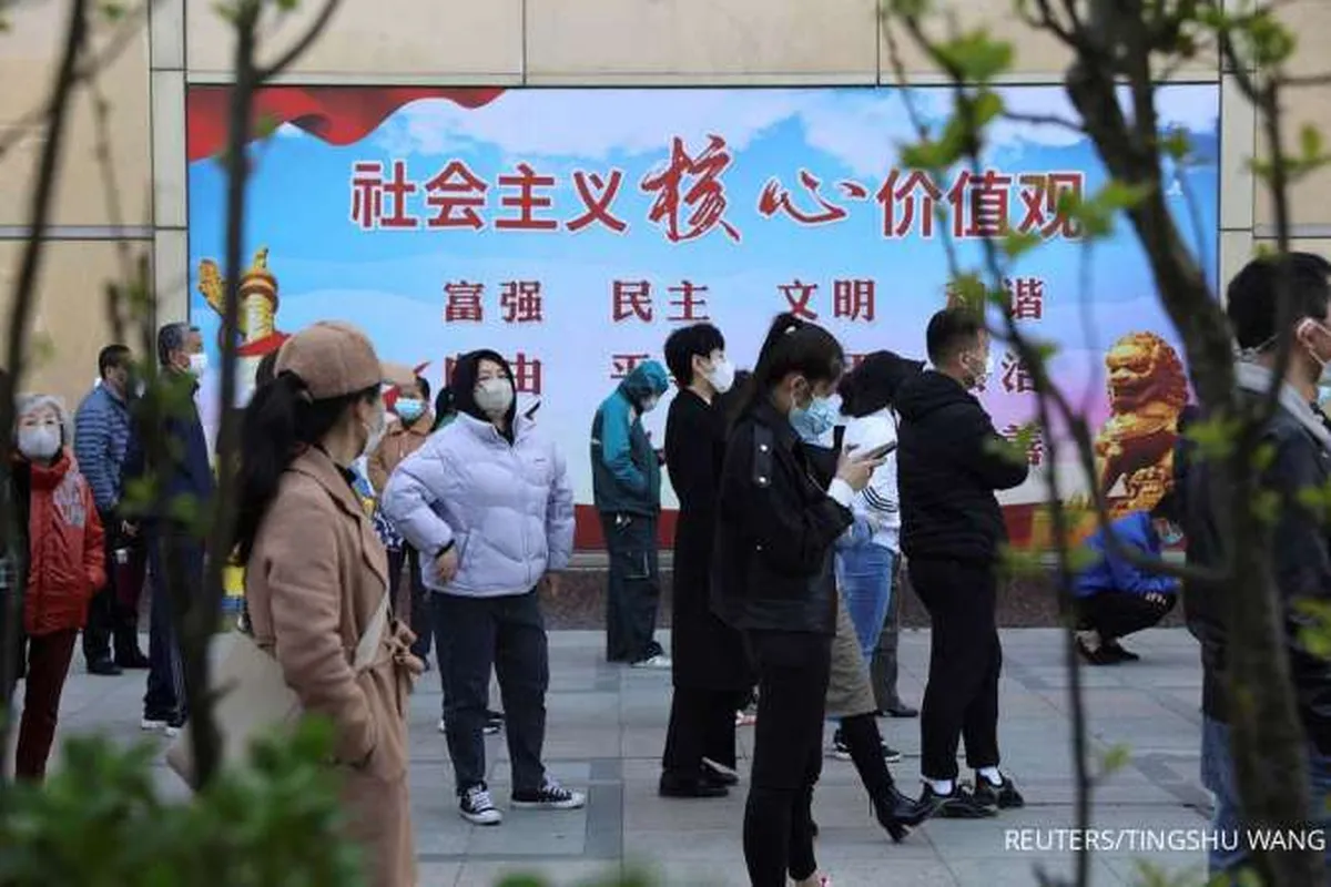 Pertama Kalinya Sejak 1961, Populasi China Menyusut