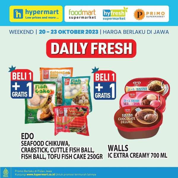 Promo JSM Hypermart Terbaru 20-23 Oktober 2023, Hyper Diskon Weekend 4 Hari