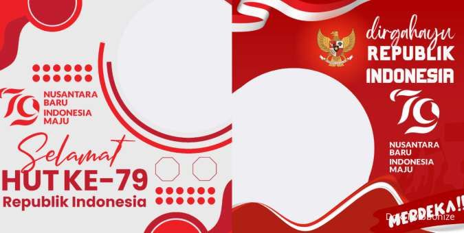 25 Link Twibbon Gratis HUT ke-79 RI, Yuk Meriahkan di Medsos di 17 Agustus!