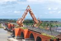 SMGR Pasok 10.000 Ton Semen untuk Jembatan Kabanaran, Pacu Ekonomi Selatan DIY