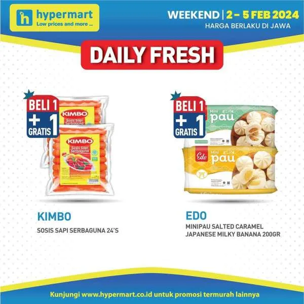 Promo JSM Hypermart Hyper Diskon Weekend Periode 2-5 Februari 2024