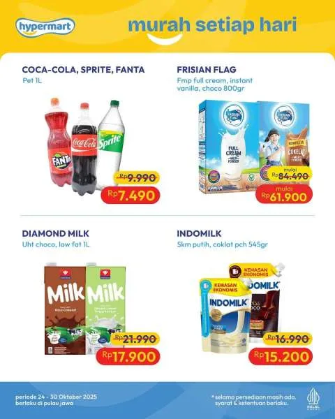 Promo JSM Hypermart Weekend Periode 24-27 Oktober 2025