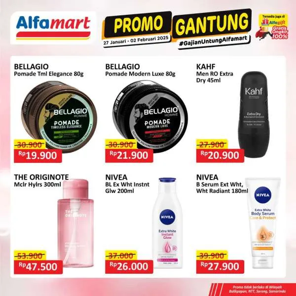 Promo Alfamart Gantung Periode 27 Januari-2 Februari 2025