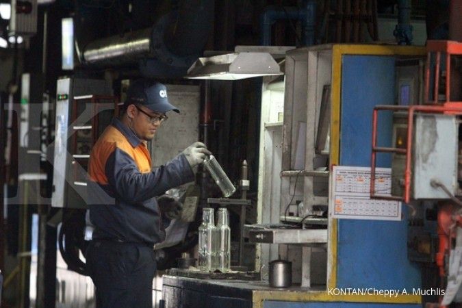 Produksi industri kaca diprediksi turun 5% di 2018