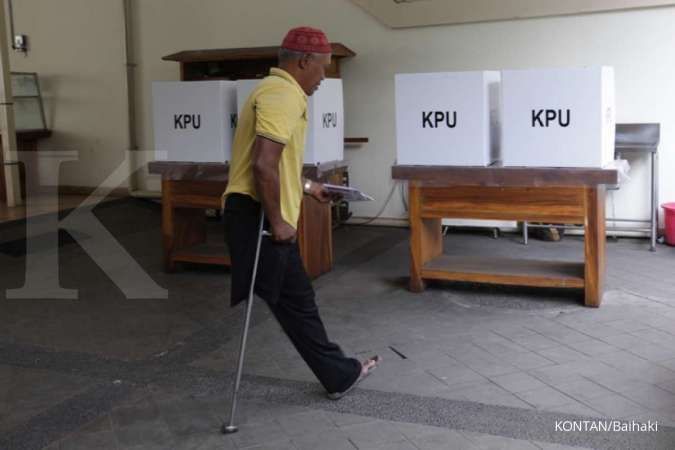 UPDATE real count pilpres KPU (22 April, 12.15 WIB) Jokowi 54,79% - Prabowo 45,21%