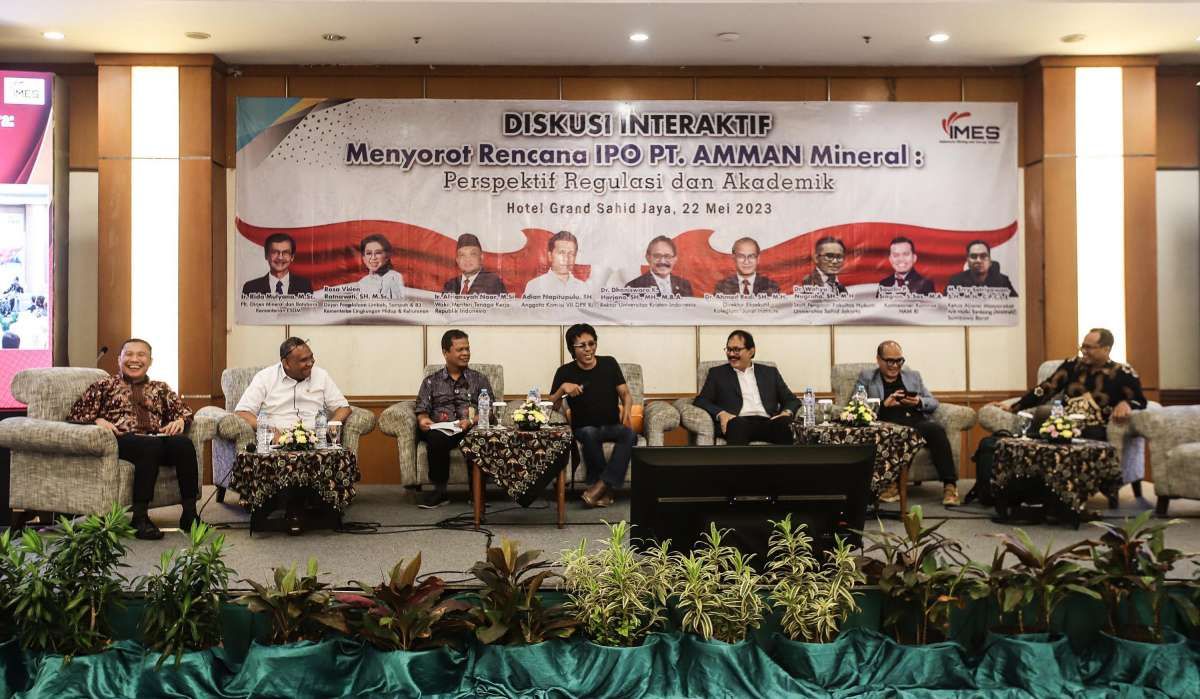 Diskusi Menyorot Rencana IPO Amman Mineral