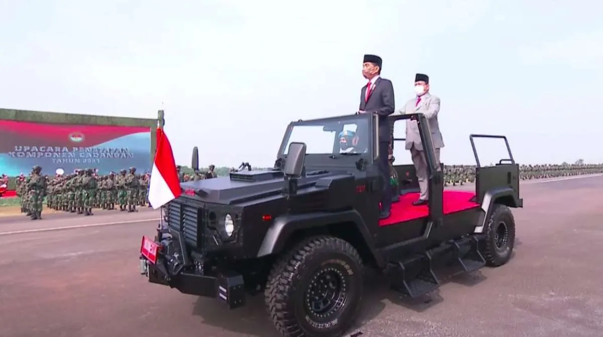 Resmikan komponen cadangan, Jokowi pesan hanya untuk kebutuhan pertahanan