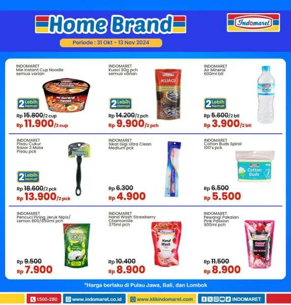 Promo Indomaret Super Hemat Periode 31 Oktober-13 November 2024