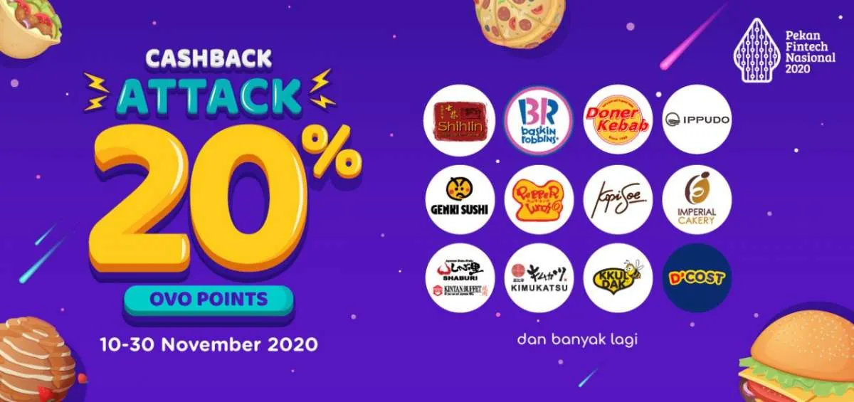Sambut Pekan Fintech Nasional, OVO tebar cashback hingga 30 November 2020