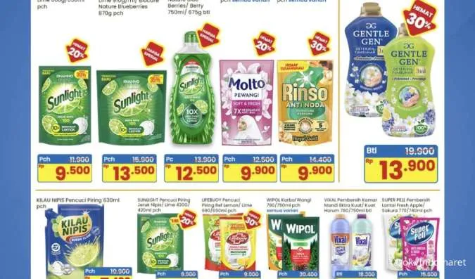 Promo Indomaret Super Hemat Terbaru sampai 21 Januari 2026, Sunlight Hemat Banyak!